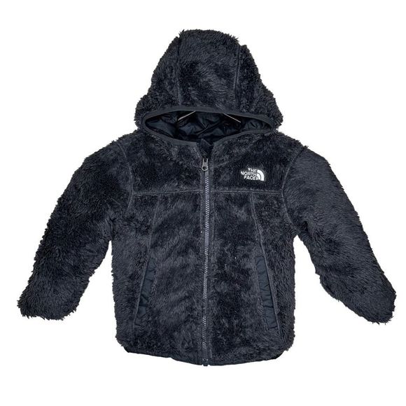 The North Face Boys Reversible Mount Chimbo Full Zip Hooded Jacket 4T - Picture 3 of 5